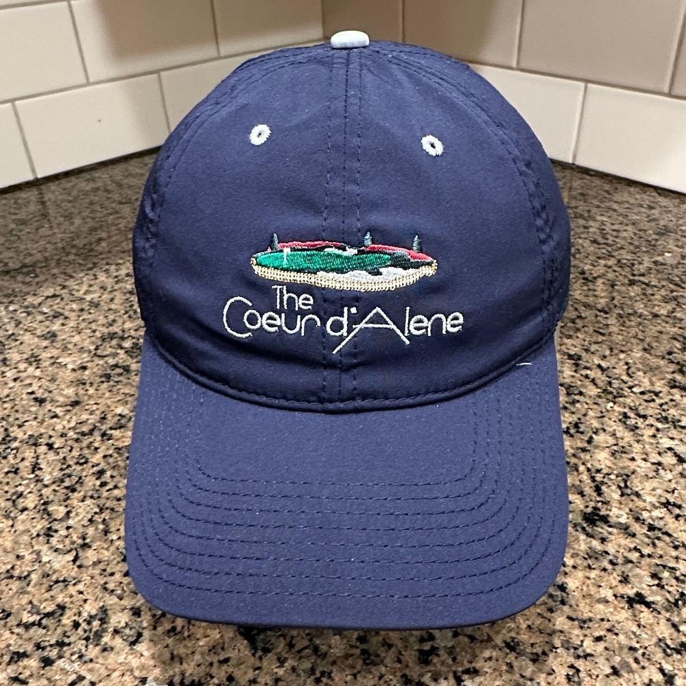Coeur d'Alene Resort Performance The Game Golf Hat Men's One Size Adjustable